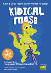 Kidical Mass am 4. Mai in Wiener Neustadt