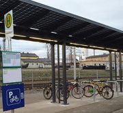 Bahnhof Gmünd: <br> Radparken erneuert