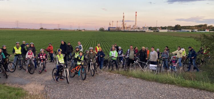 Das war die Radparade in Deutsch-Wagram anlässlich des Autofreien Tages