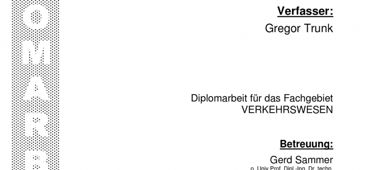 Gesamtwirtschaftlicher Vergleich von PKW- und Radverkehr