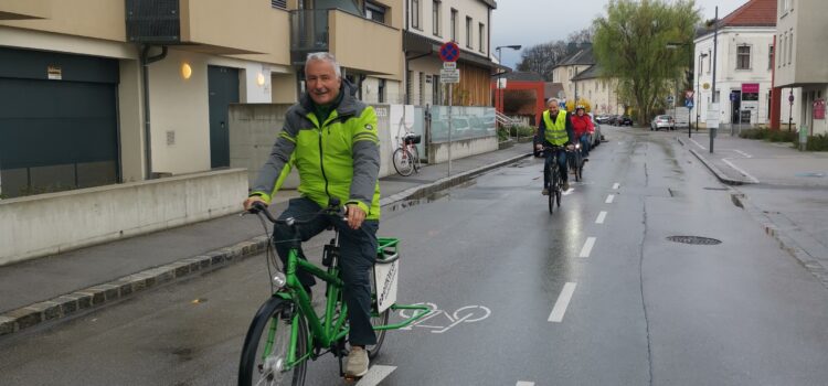 Hofgartenstraße – Einbahn für Radfahrende geöffnet