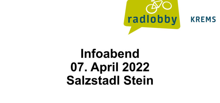 Infoabend und Mitgliedertreffen – 7. April 2022