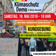 Klimaschutz Demo in Wiener Neustadt <br>18. Mai 2019