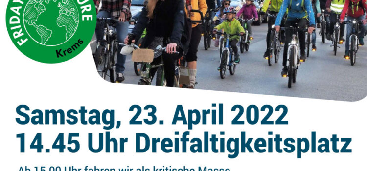 3. Radparade in Krems  am 23. April 2022