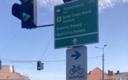 Krems: Grünpfeil angekommen