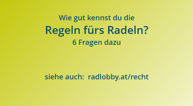 Radregel-Quiz