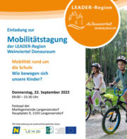 Weinviertel: Mobilitätstagung – Mobilität rund um die Schule – Wie bewegen sich unsere Kinder?