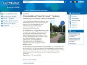Schwechat: Grundsatzbeschluss für neuen Radweg <br>Verbindung zum Alberner Hafen soll entstehen