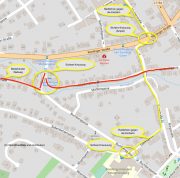 Anschluss des Gymnasiums an das bestehende Radwegenetz in Klosterneuburg