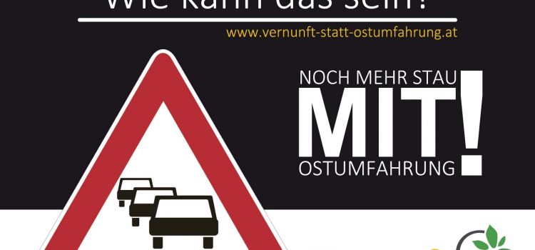 Vernunft statt Ost“umfahrung“ Wiener Neustadt – aktuelle Flyer