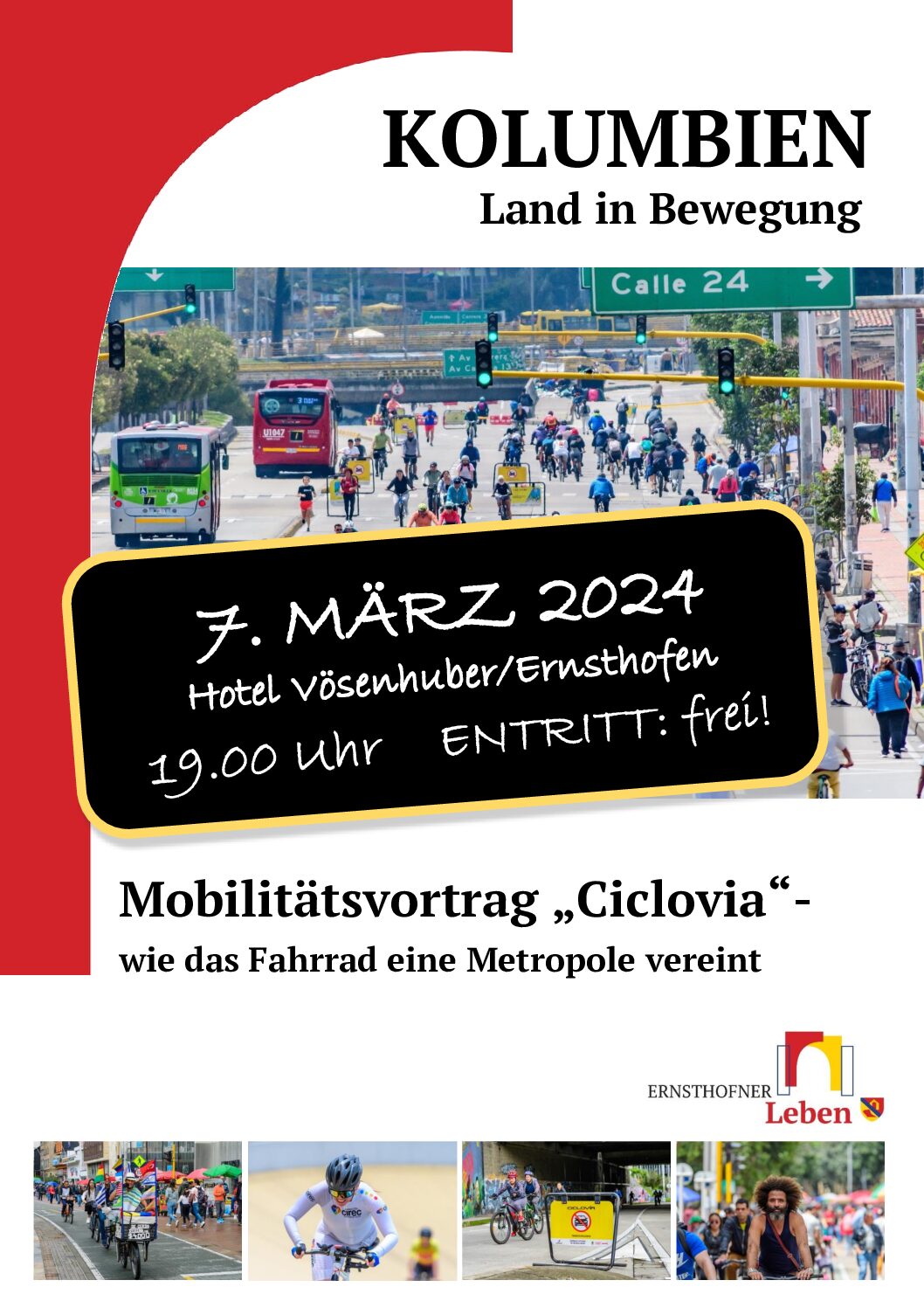 Donnerstag, 7. März 2024<br>Kolumbien, Land in Bewegung