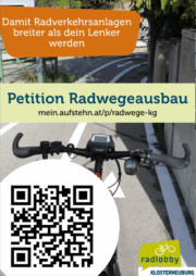 Petition Radwegeausbau