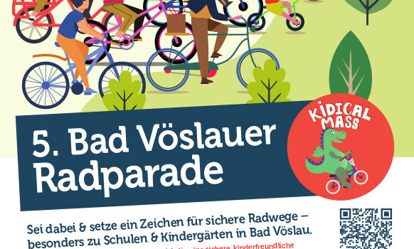 Radlobby Bad Vöslau | Kidical Mass Radparade am 27.4.2025