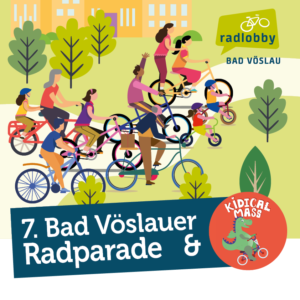 Radparade und Kidical Mass Bad Vöslau 2026