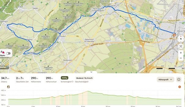 Radtour des Monats: Wiener Neustadt – Neue Welt Radtour des Monats: Wiener Neustadt – Neue Welt