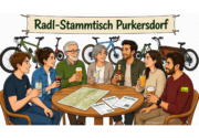 Radl-Stammtisch mit neuen Gesichtern – Austausch mit neuen Perspektiven