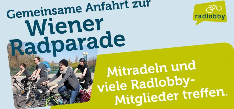 Gemeinsam ab Deutsch Wagram zur RADpaRADE 2020 in Wien