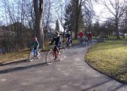 Schlosspark für Radfahrende geöffnet