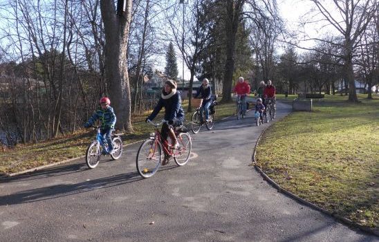 Schlosspark für Radfahrende geöffnet