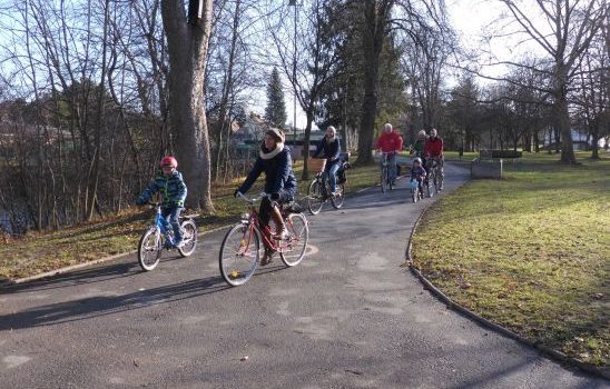 Schlosspark für Radfahrende geöffnet Schlosspark für Radfahrende geöffnet