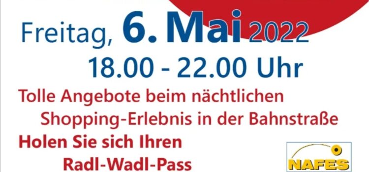 Radlobby auf der Gänserndorfter Einkaufsnacht