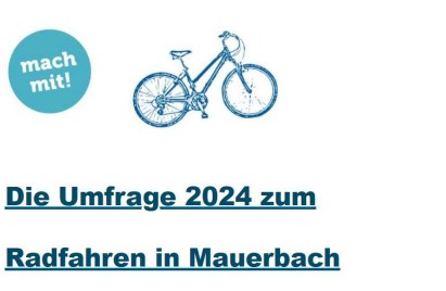 Umfrageergebnisse zum Radfahren in Mauerbach Umfrageergebnisse zum Radfahren in Mauerbach