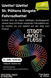 Wette? Wette! St. Pöltens längste Fahrradkette! 13. Juni 2025