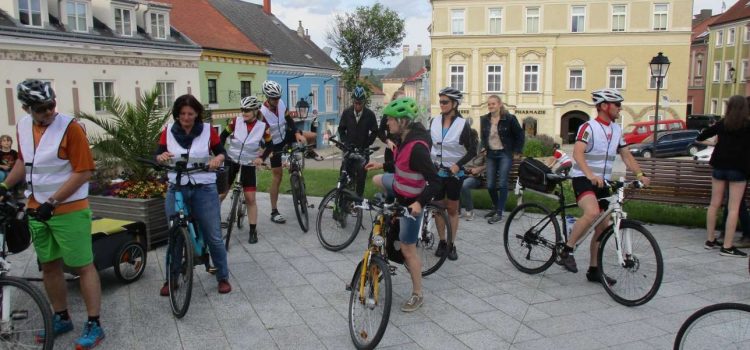 Das war der Verkehrswende Aktionstag in Waidhofen/Thaya <br>19. Juni 2020 <br>1. Waidhofner Radparade