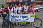 Radlobby Gmünd beim Verkehrswende-Aktionstag in Waidhofen/Thaya