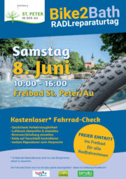 Bike2Bath RADLreparaturtag St. Peter in der Au
