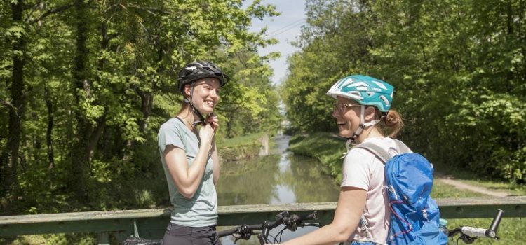 Mit dem Radtramper-Bus aus Wien zur NÖ Landesausstellung <br>und retour am Thermenradweg Wiener Neustädter Kanal